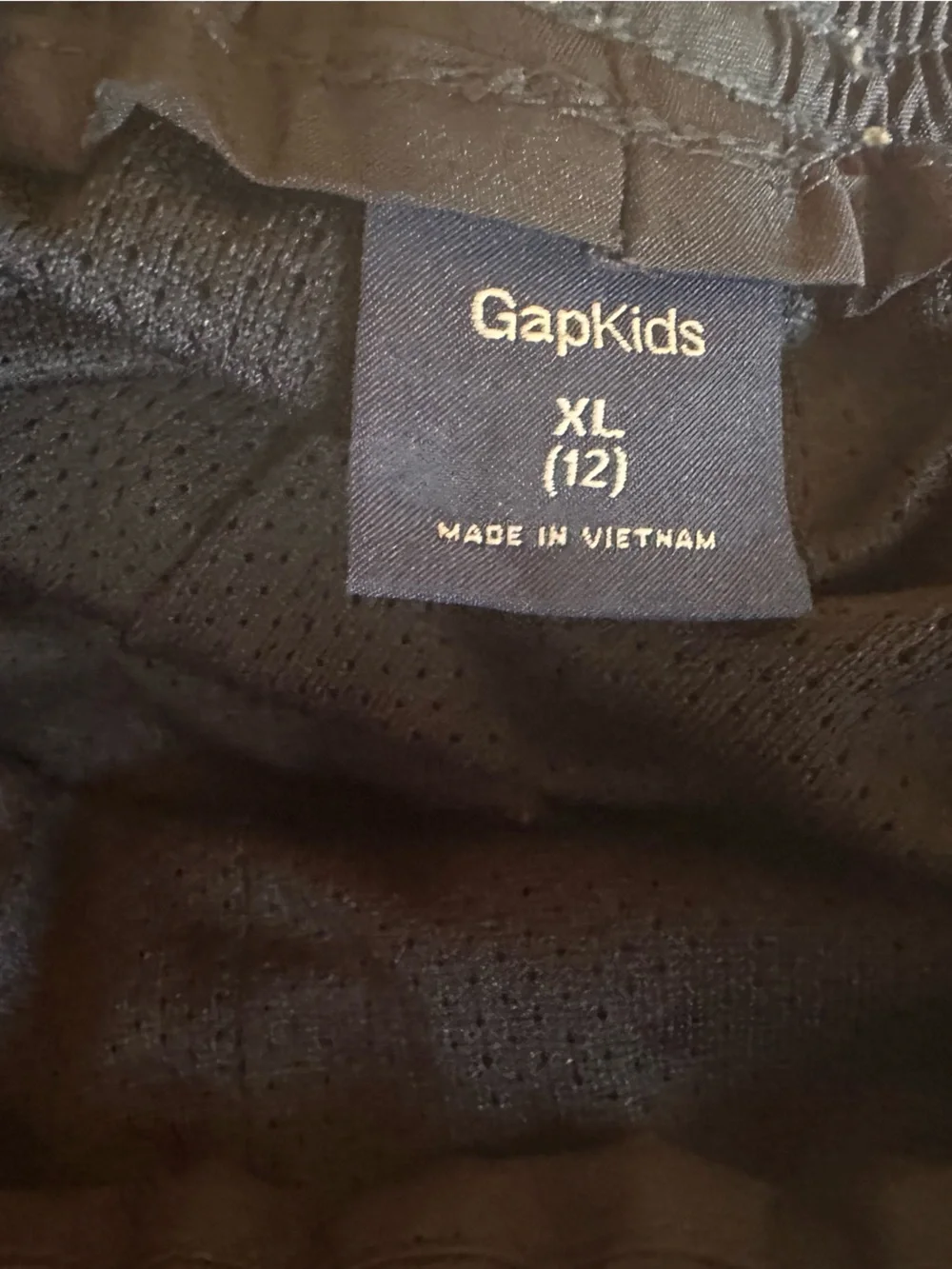 GAP Kids grey and red Mesh Athletic pants